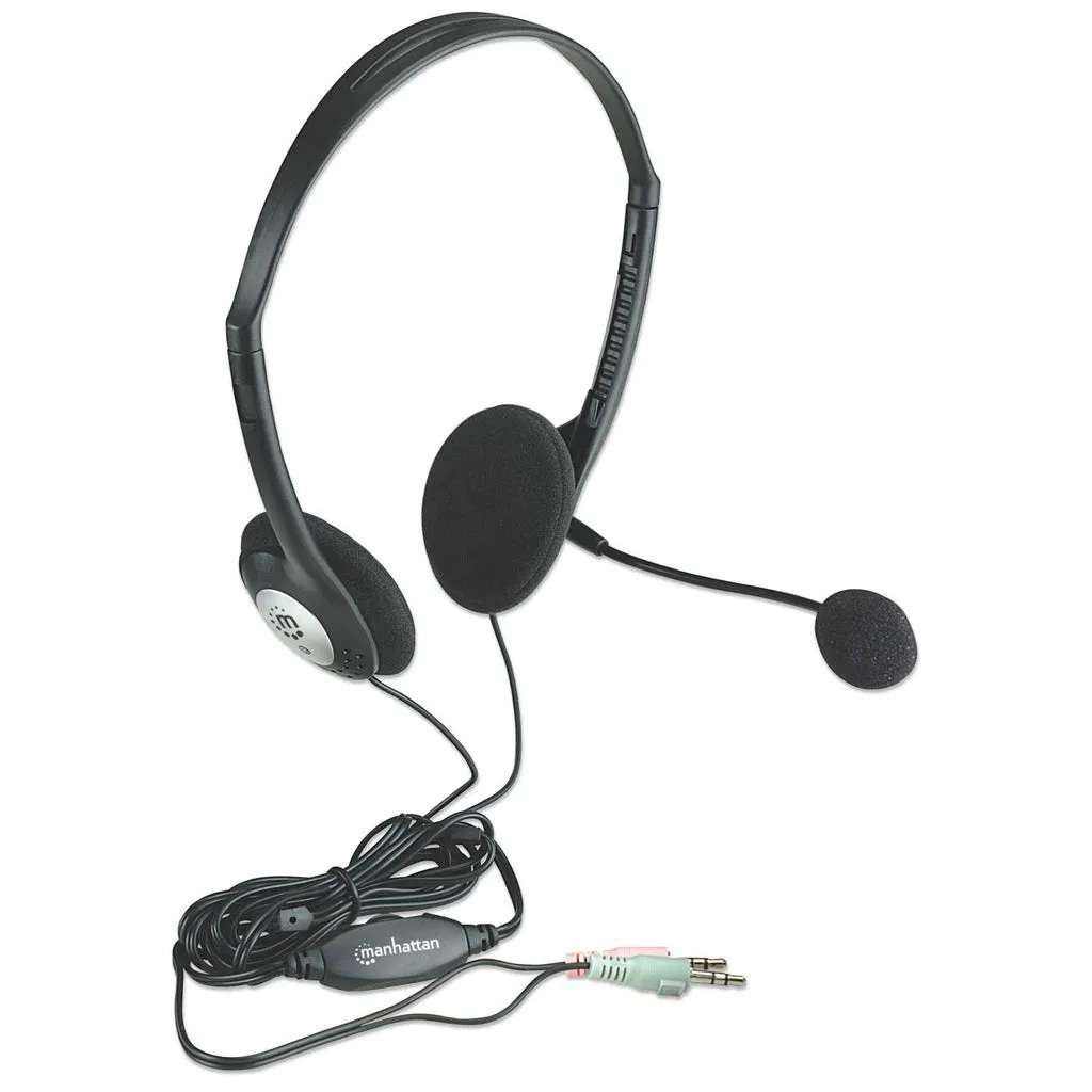 Headset Stereo 2X 3.5Mm Jacks-