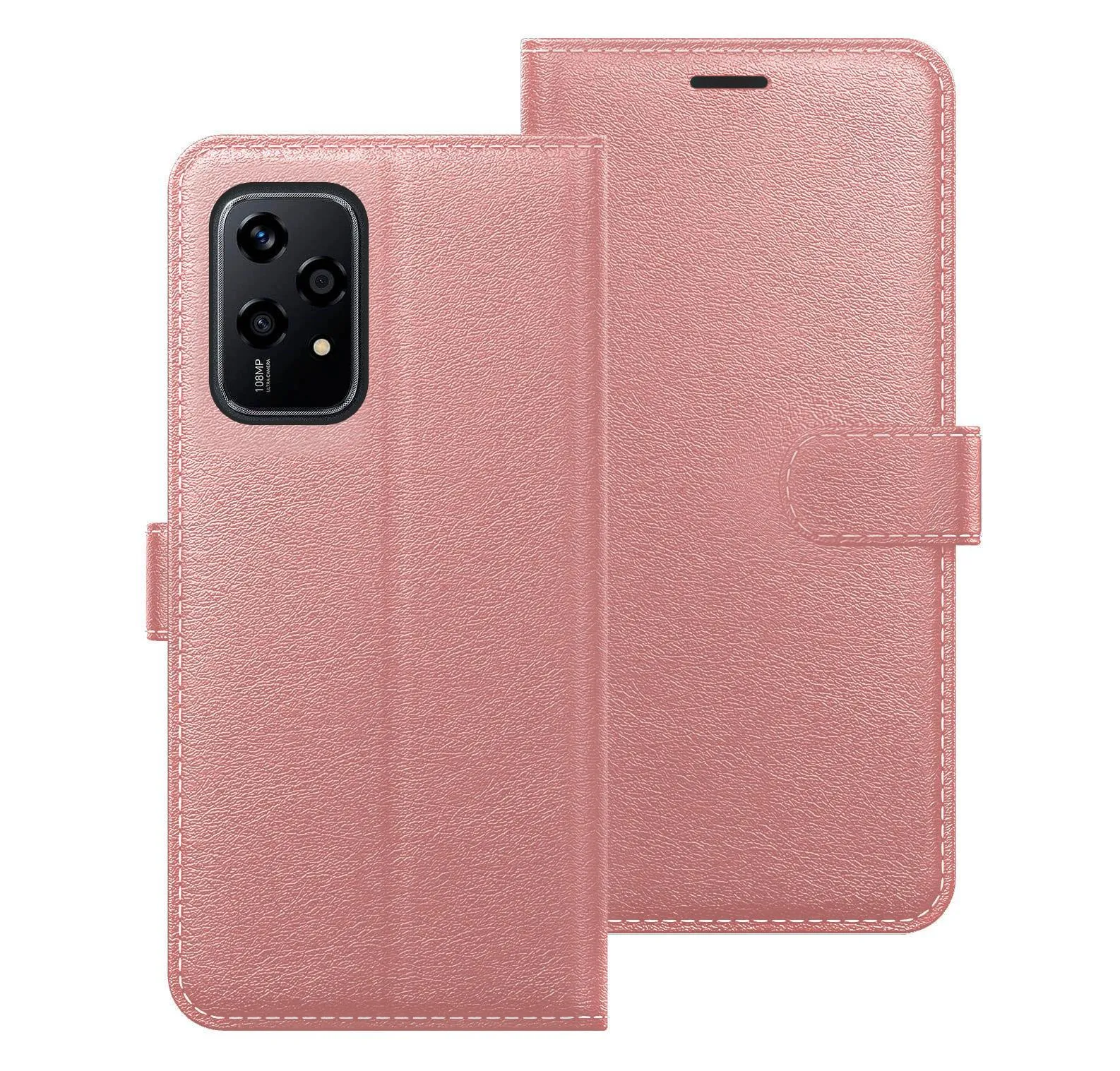 Honor 200 Lite Case Cover Flip Folio Leather Wallet Credit Card Slot