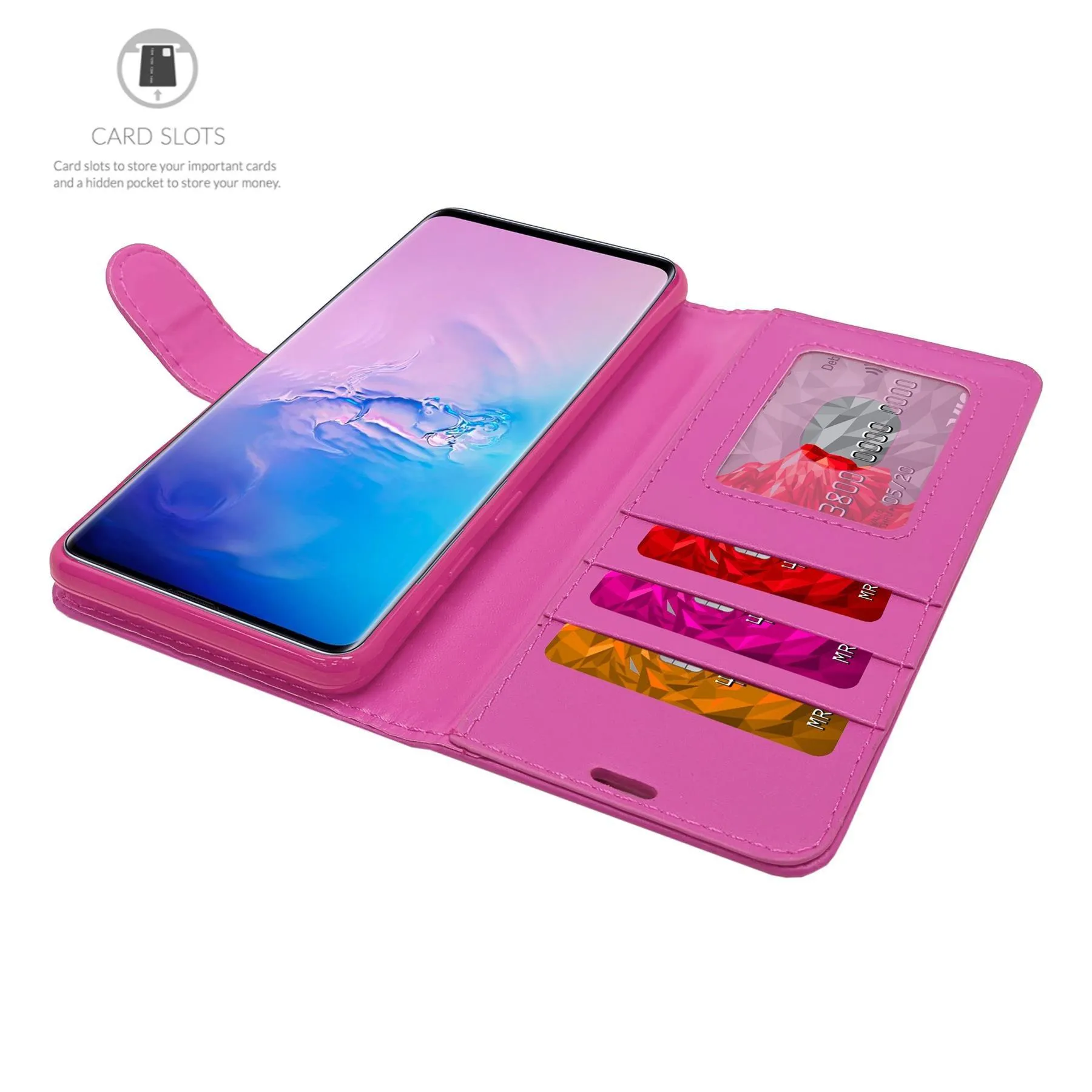 Huawei Mate S Flip Folio Book Wallet Case