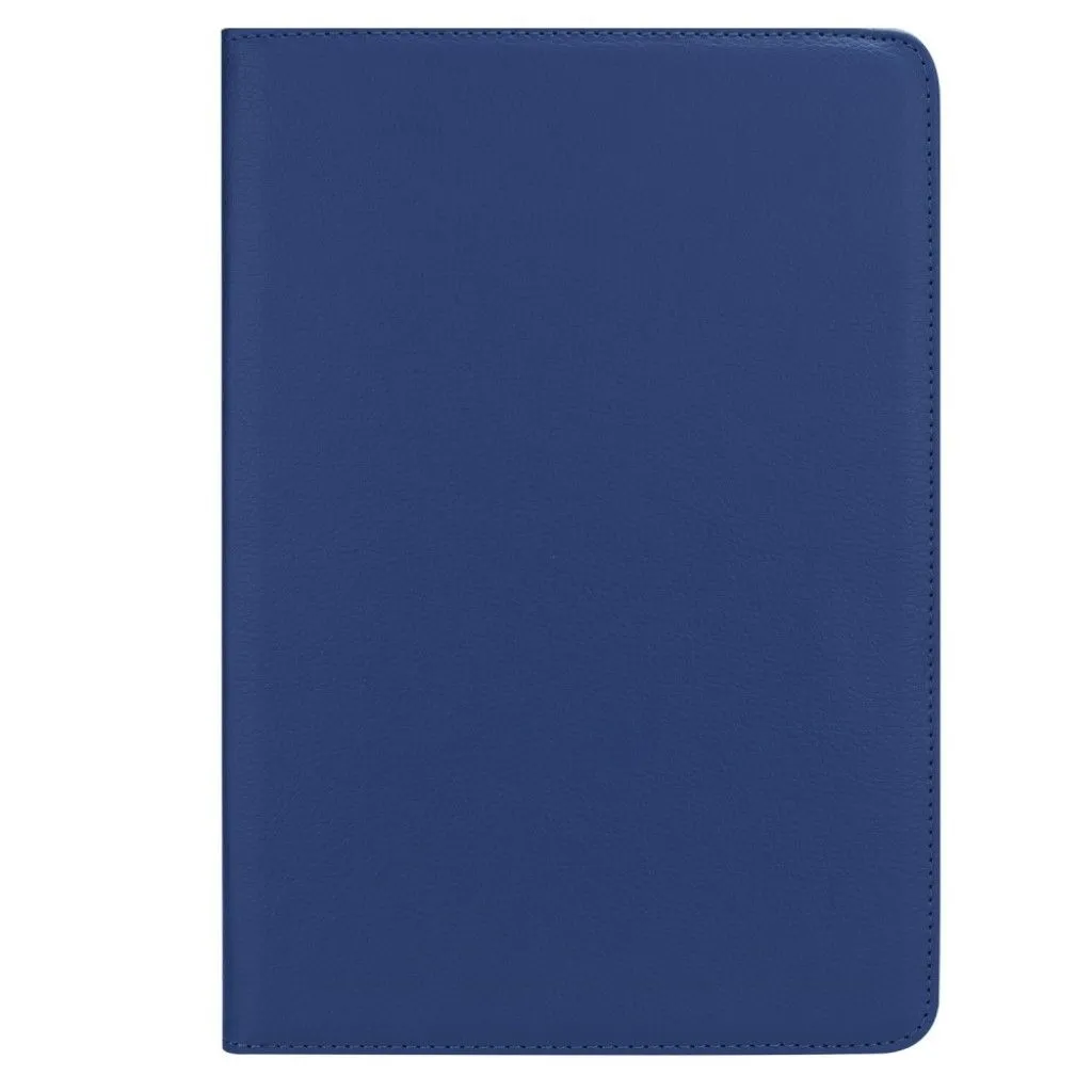 Huawei MediaPad M5 10 litchi grain leather flip case - Dark Blue