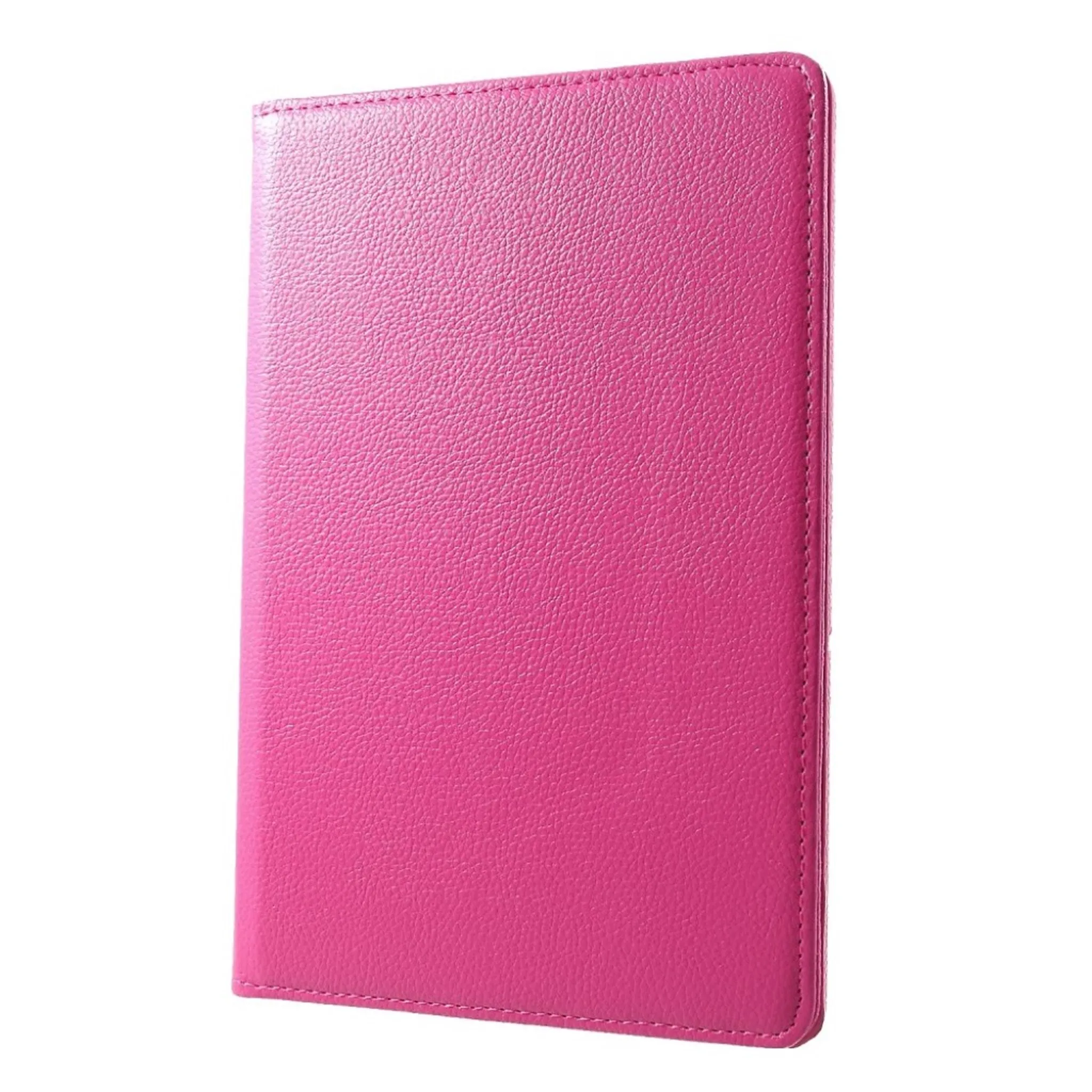 Huawei MediaPad T5 litchi skin leather flip case - Rose