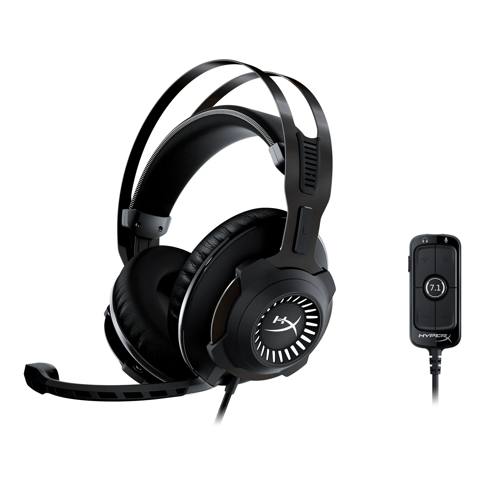 HyperX Cloud Revolver Pro Gaming Headset Plug-N-Play with Dolby 7.1 Surround and Detachable Removable Microphone