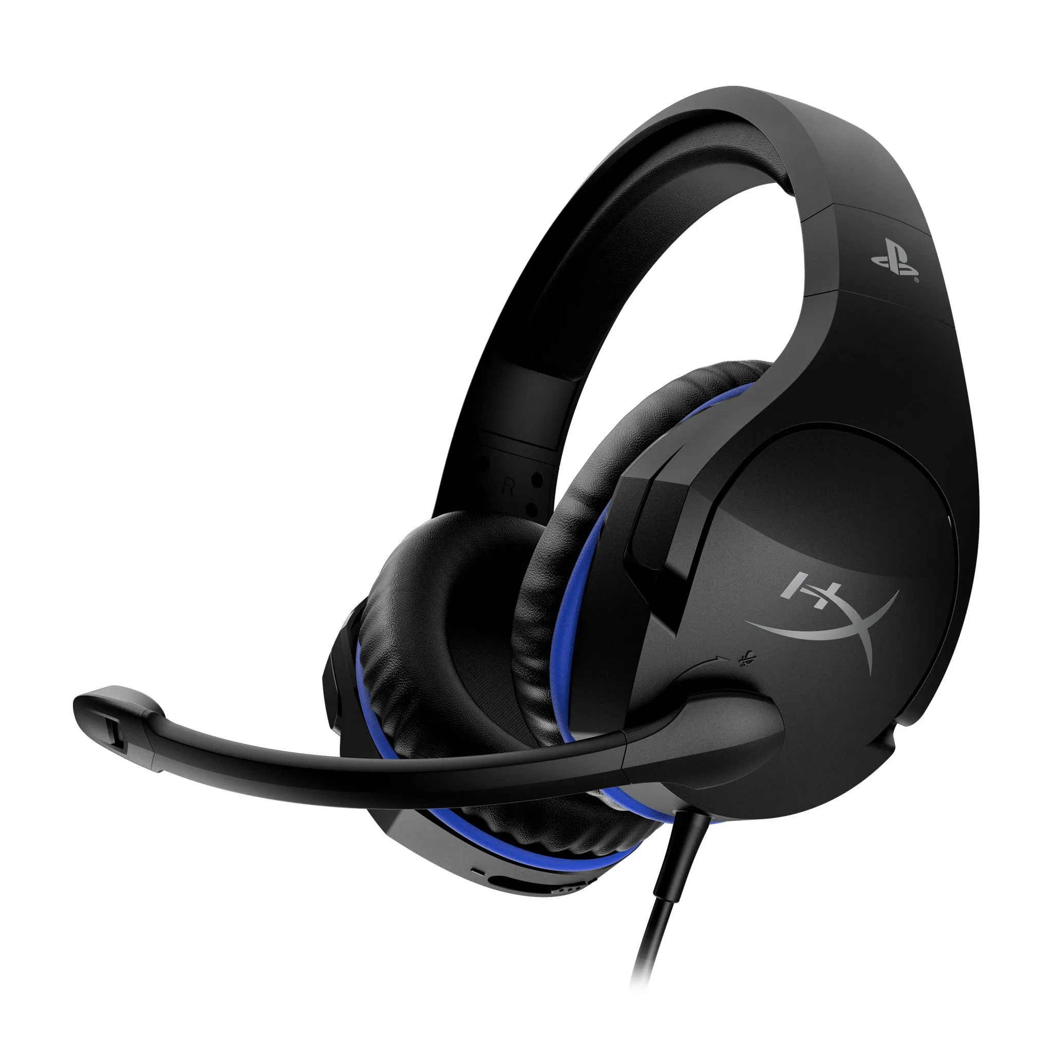 HyperX Cloud Stinger Gaming Headset with Microphone for Playstation for Gaming, Streaming | Model - HX-HSCSS-BK/AS