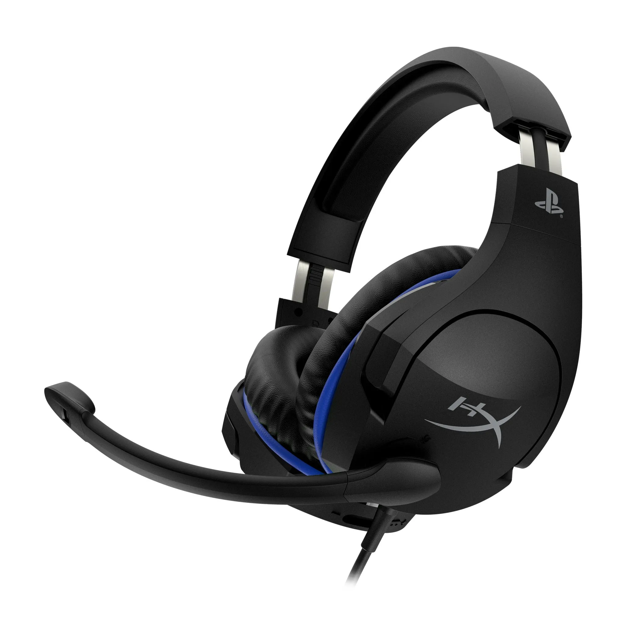 HyperX Cloud Stinger Gaming Headset with Microphone for Playstation for Gaming, Streaming | Model - HX-HSCSS-BK/AS