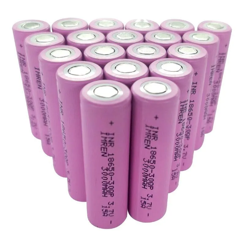 IMREN 30QP 18650 3000mAh 15A Rechargeable Lithium Battery  (20PCS/Pack)