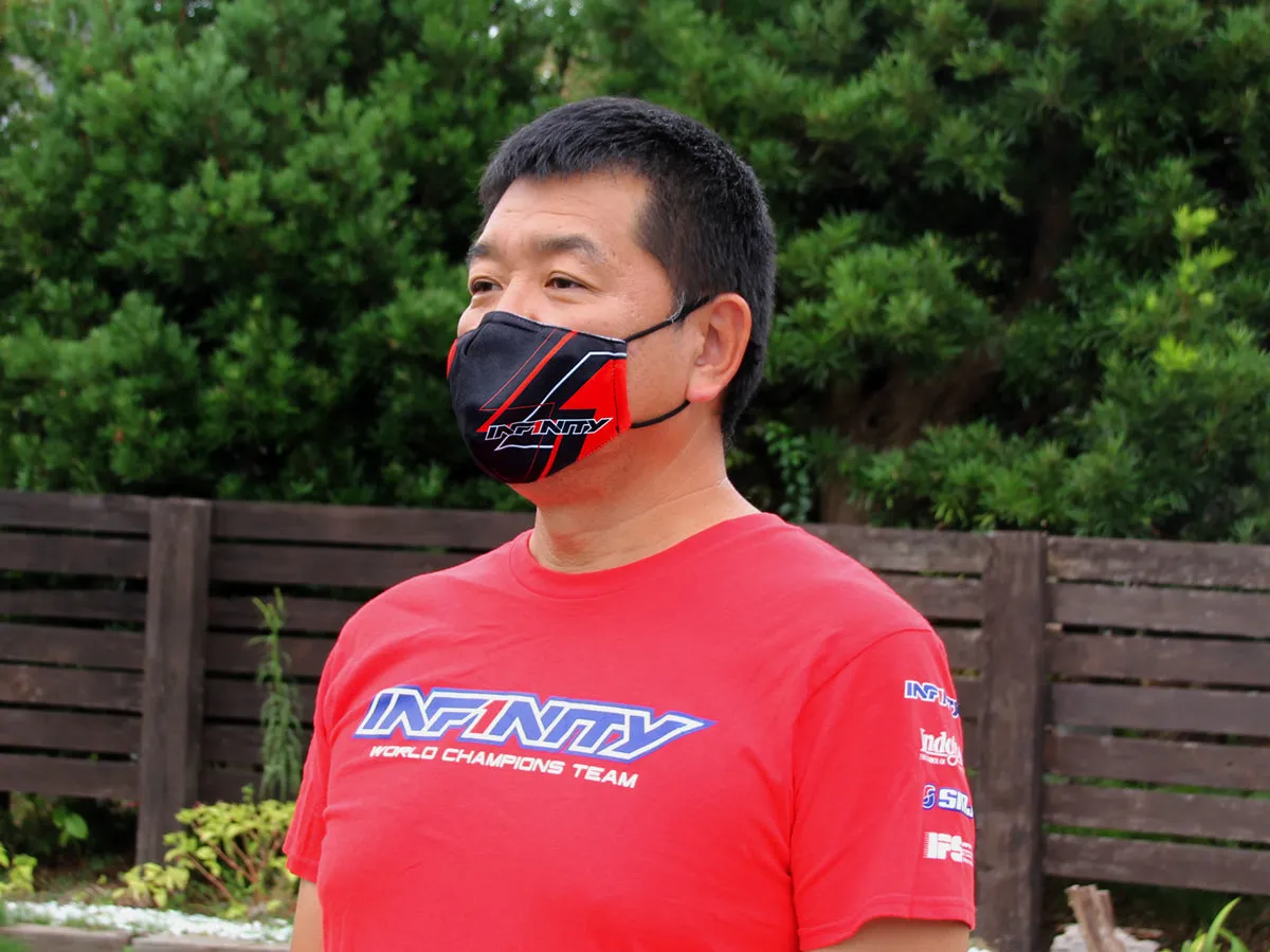 INFINITY TEAM FACE MASK (Black) A0075