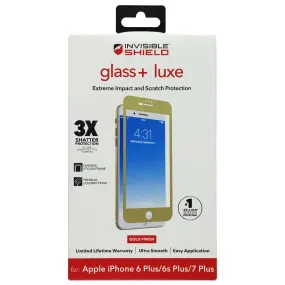 InvisibleShield Glass   Luxe Screen for Apple iPhone 7 Plus/6s Plus/6 Plus