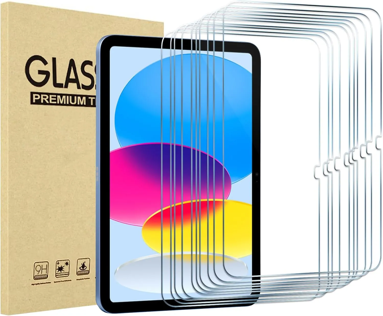 iPad 10th Gen 10.9" 2022 Tempered Glass Screen Protector