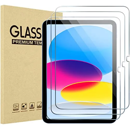 iPad 10th Gen 10.9" 2022 Tempered Glass Screen Protector