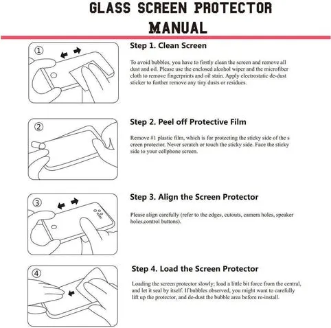 iPhone 15 Tempered Glass Screen Protector