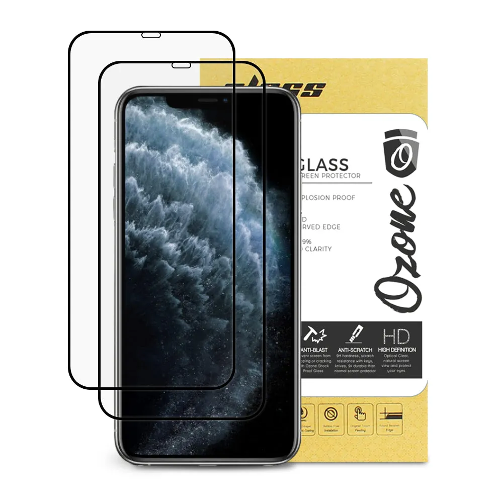 iPhone XS MAX Screen Protectors | Tempered Glass | Pack of 2