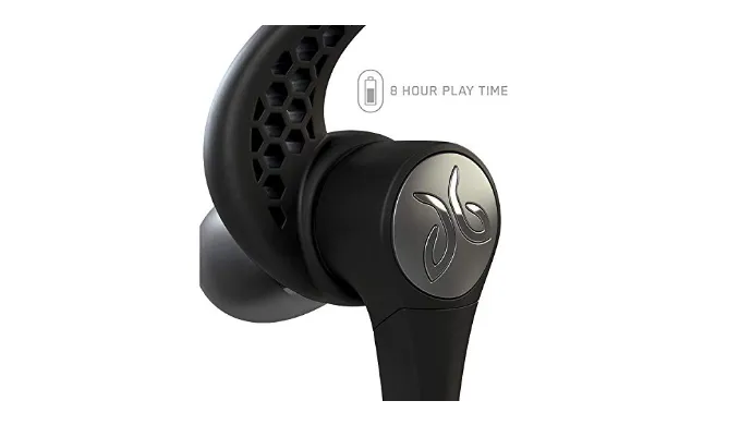 Jaybird X3 Sport Sweatproof Water Resistant Wireless Bluetooth in Ear Headphones - Black (Renewed in Bulk Packaging)