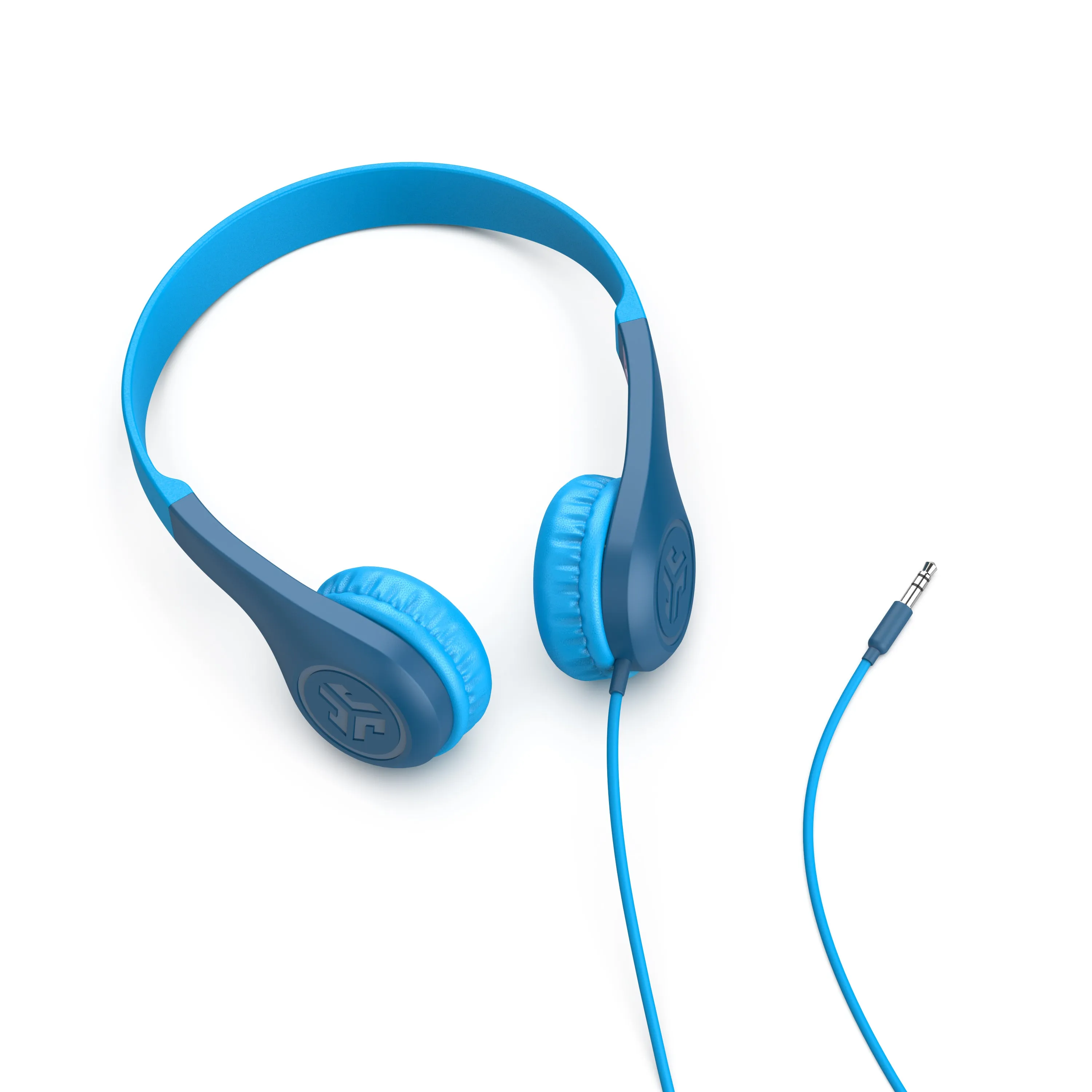 JBuddies Pop Wired Kids Headphones Blue