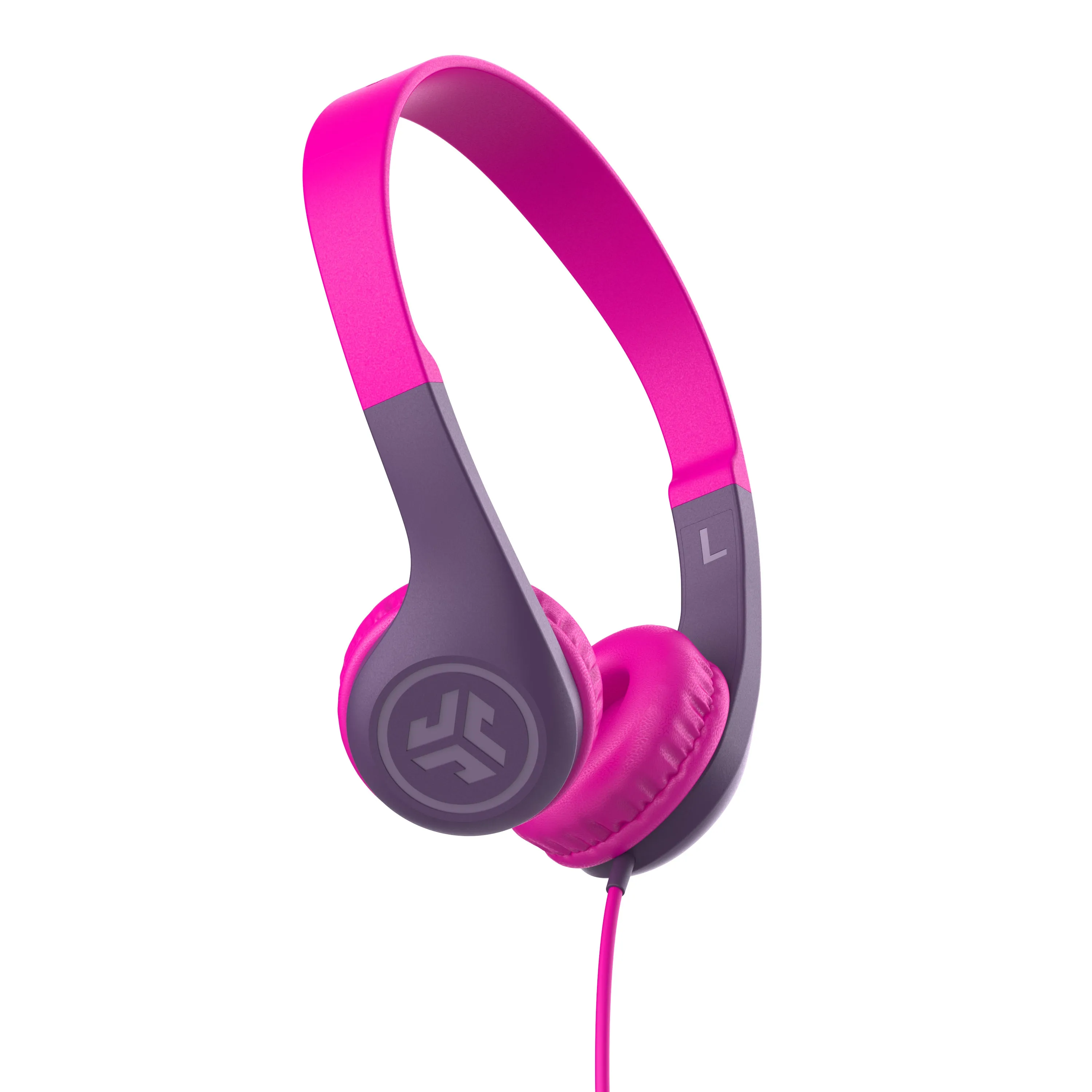 JBuddies Pop Wired Kids Headphones Pink