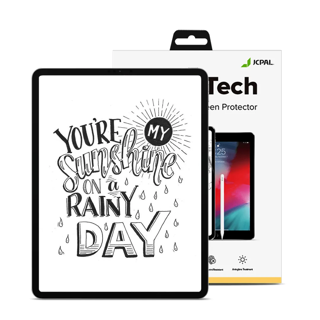 JCPAL PaperTech Protectors for iPad