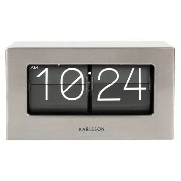 Karlsson Boxed Flip 21cm Table Clock