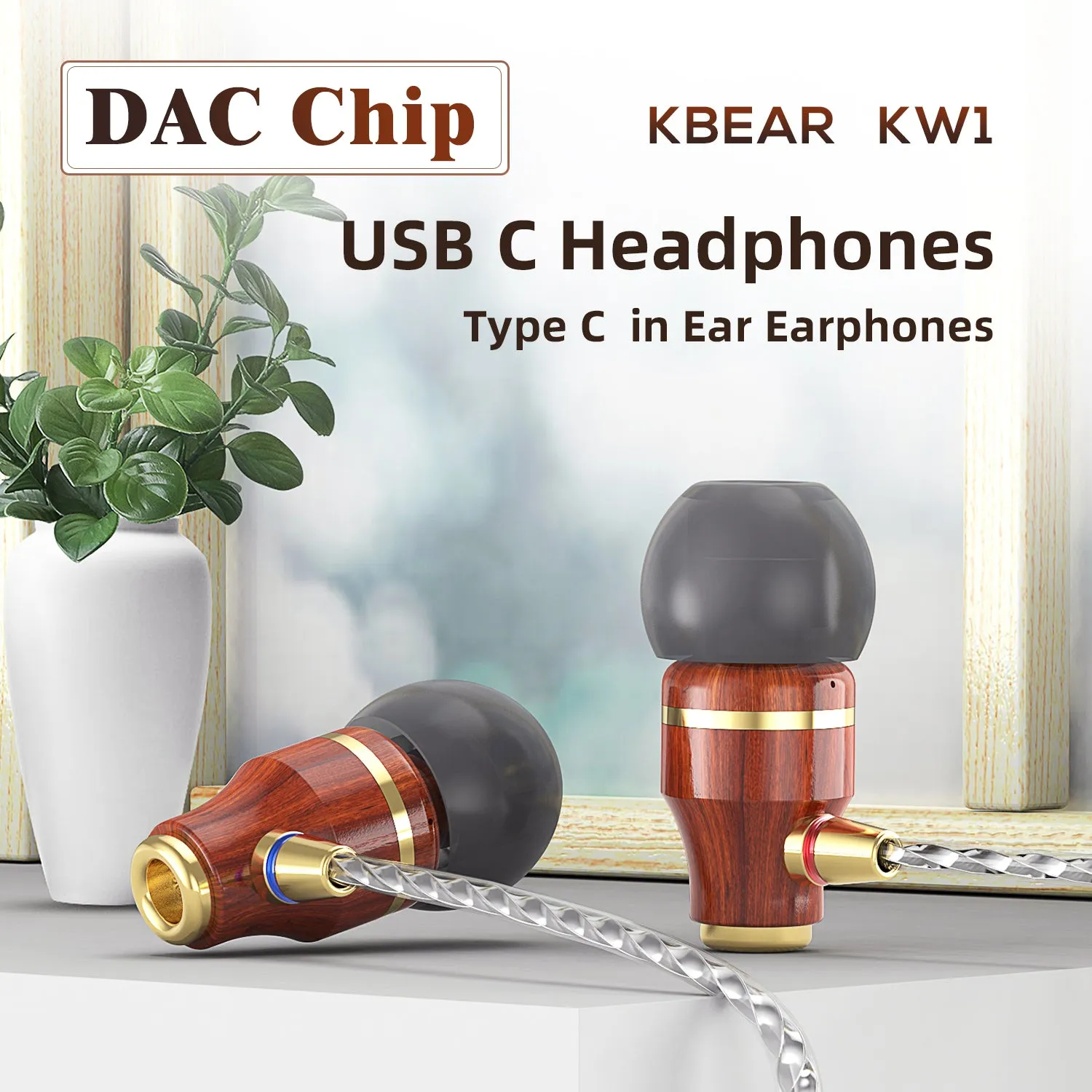 【KBEAR KW1】Single DD In-Ear Earphones HiFi 3.5mm Wired Earbuds Headphones Lightning Earphones for iphone Type C Earbuds with mic