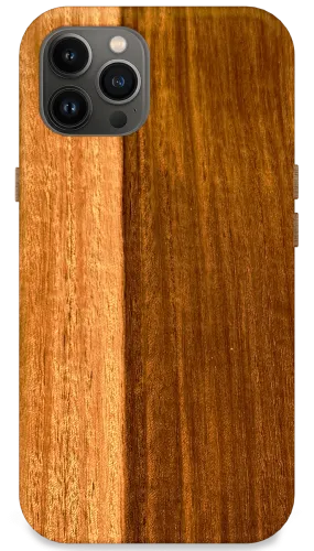 Kerf Select Teak Wood Phone Case