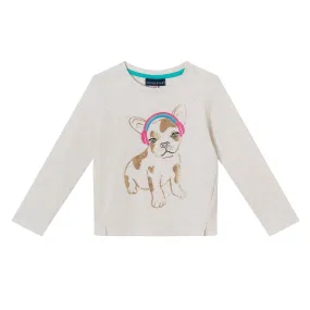 Kids Long Sleeve Neps Tee | Neon Dog