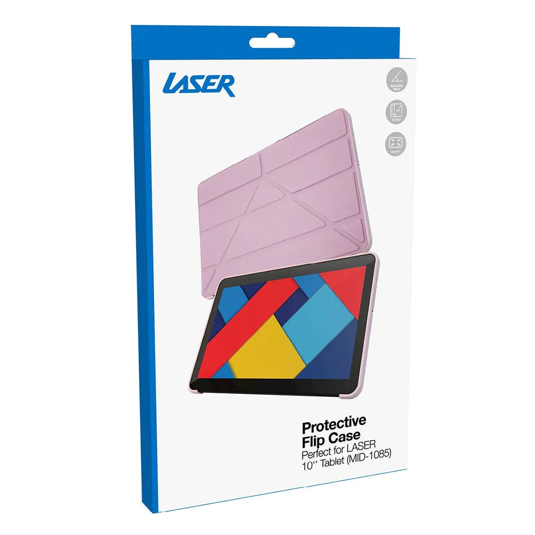 Laser 10" Tablet Case - Navy/Pink/Black