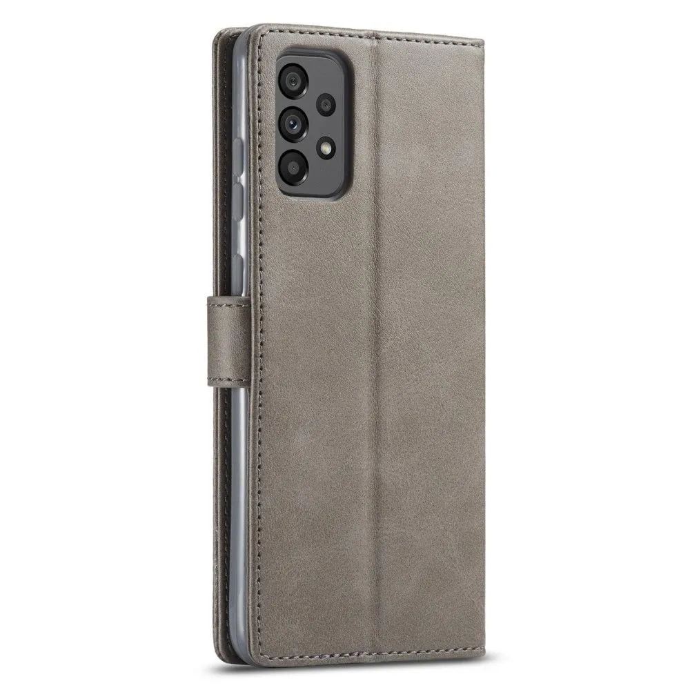 LC.IMEEKE Samsung Galaxy A73 Flip Case - Grey