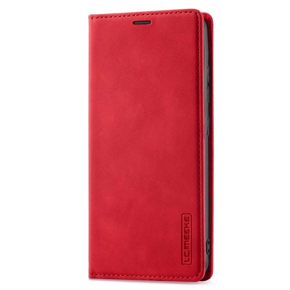 LC.IMEEKE Samsung Galaxy A73 Flip Case - Red