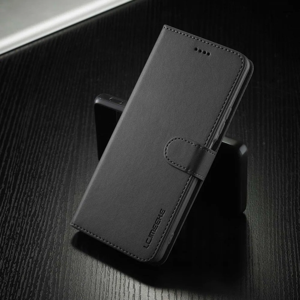 LC.IMEEKE Xiaomi 12 Pro Flip Case - Black