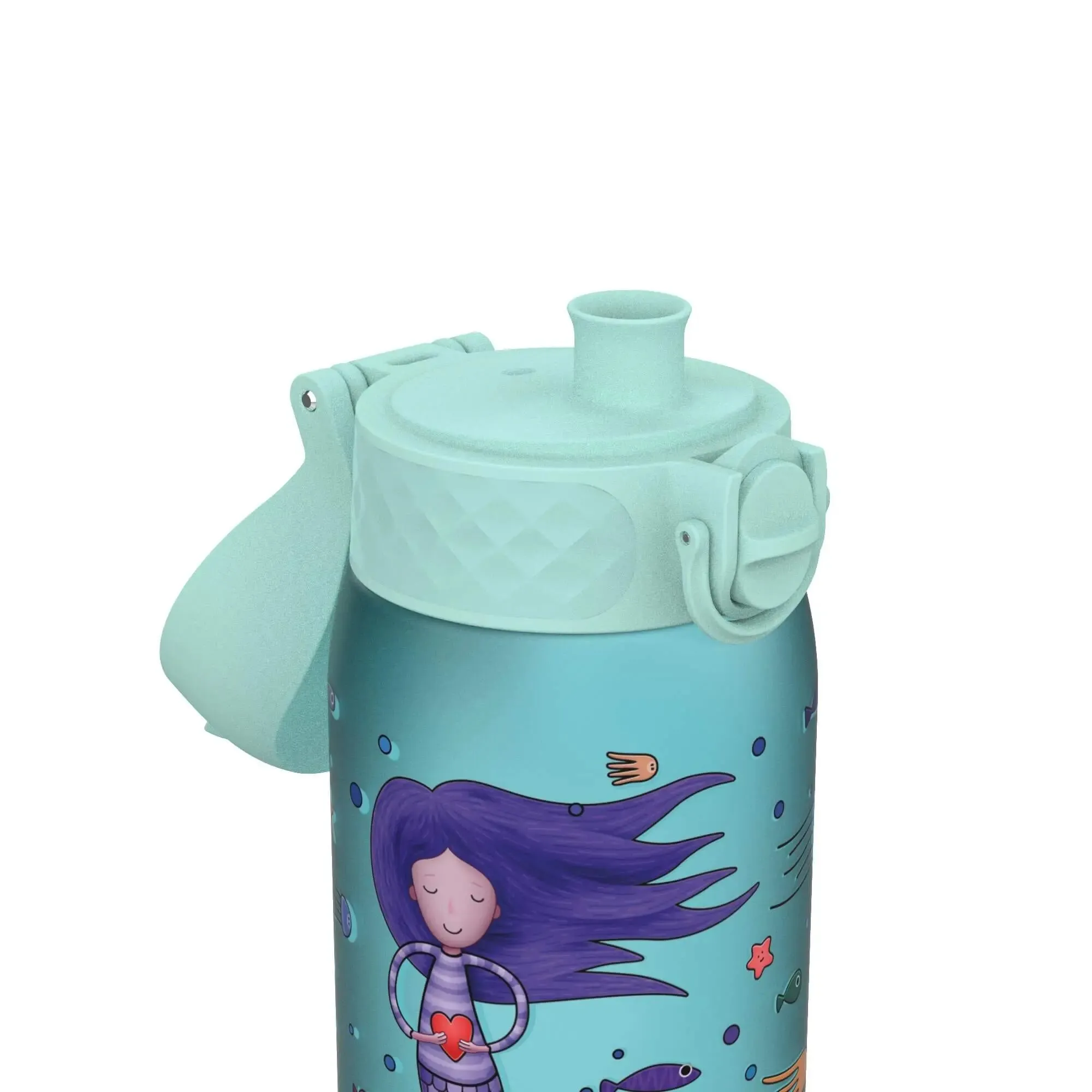 Leak Proof Kids Water Bottle, Recyclon, Mermaid, 350ml (12oz)