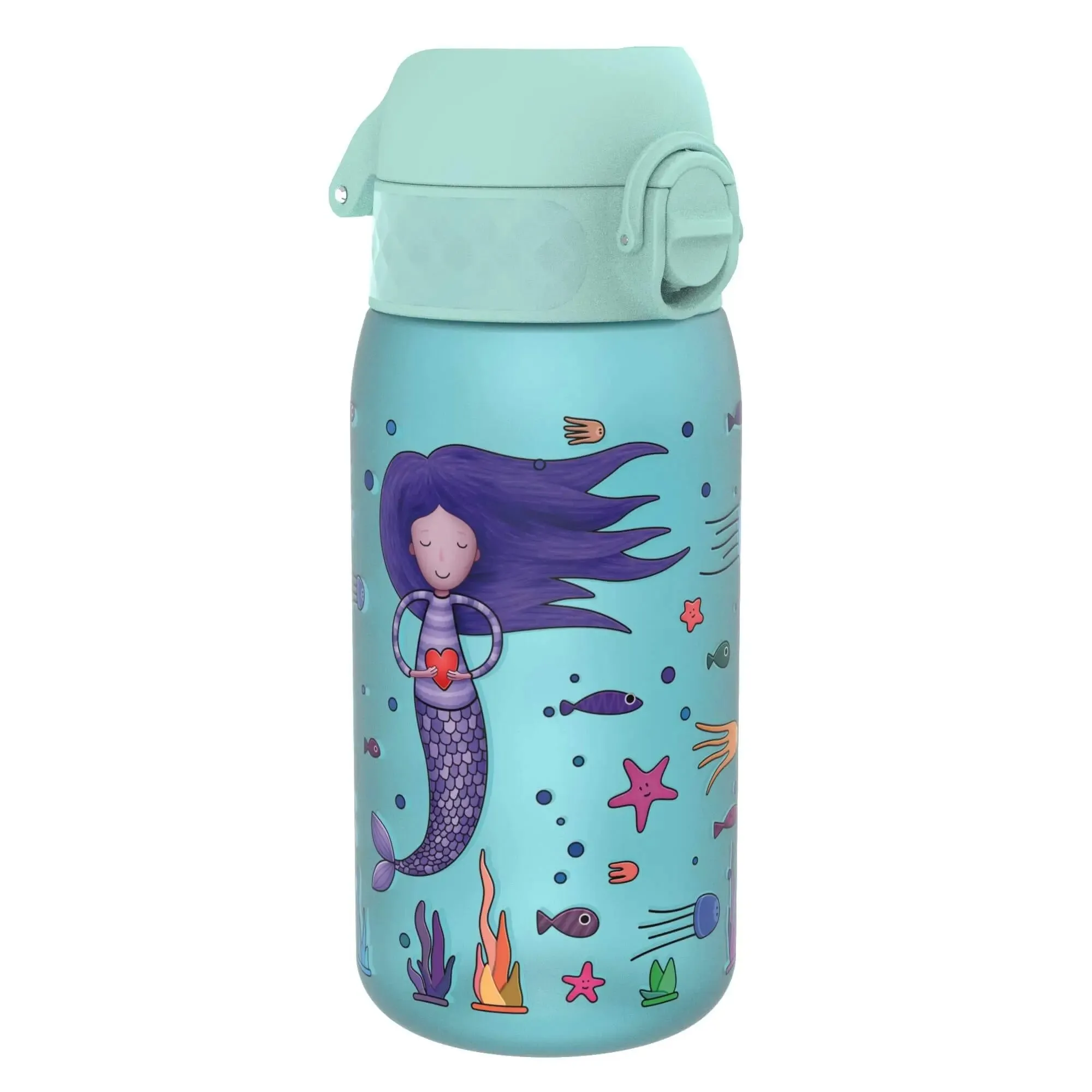 Leak Proof Kids Water Bottle, Recyclon, Mermaid, 350ml (12oz)