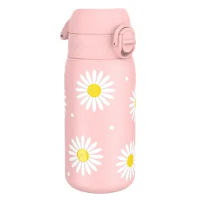 Leak Proof Kids Water Bottle, Stainless Steel, Daisies, 400ml (13oz)