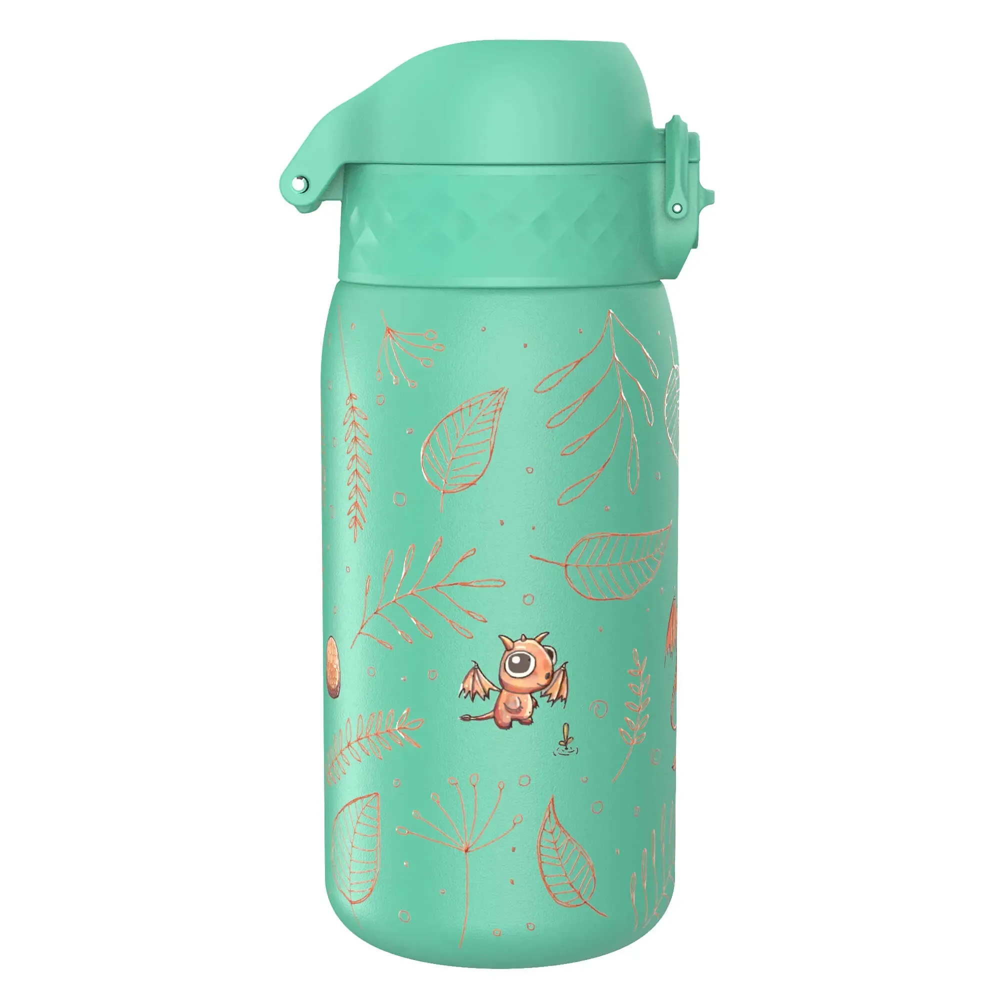 Leak Proof Kids Water Bottle, Stainless Steel, Egg to Dragon, 400ml (13oz)