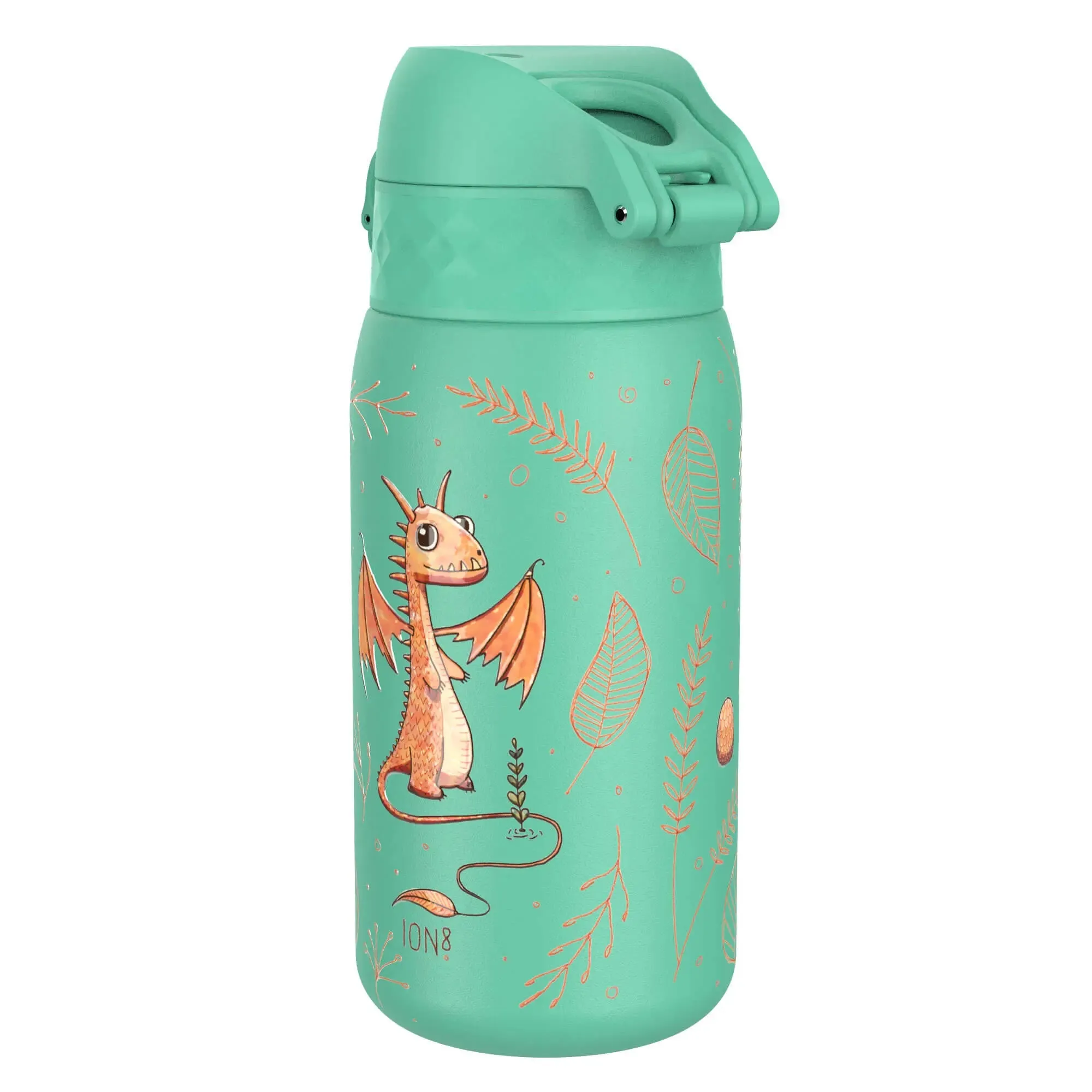 Leak Proof Kids Water Bottle, Stainless Steel, Egg to Dragon, 400ml (13oz)