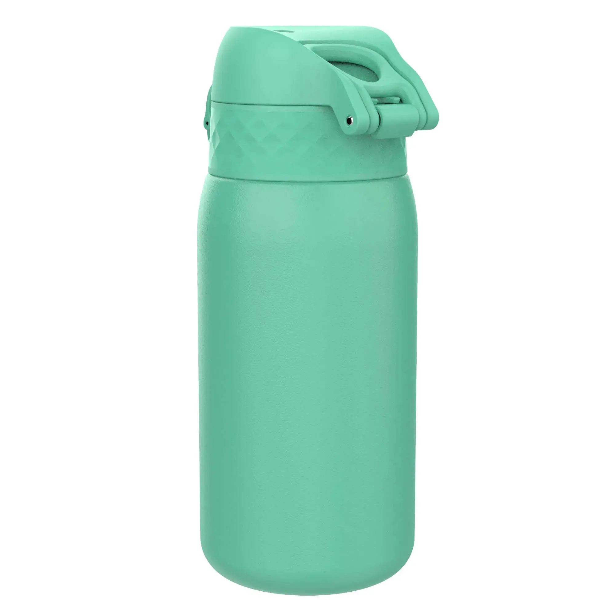 Leak Proof Kids Water Bottle, Stainless Steel, Teal, 400ml (13oz)