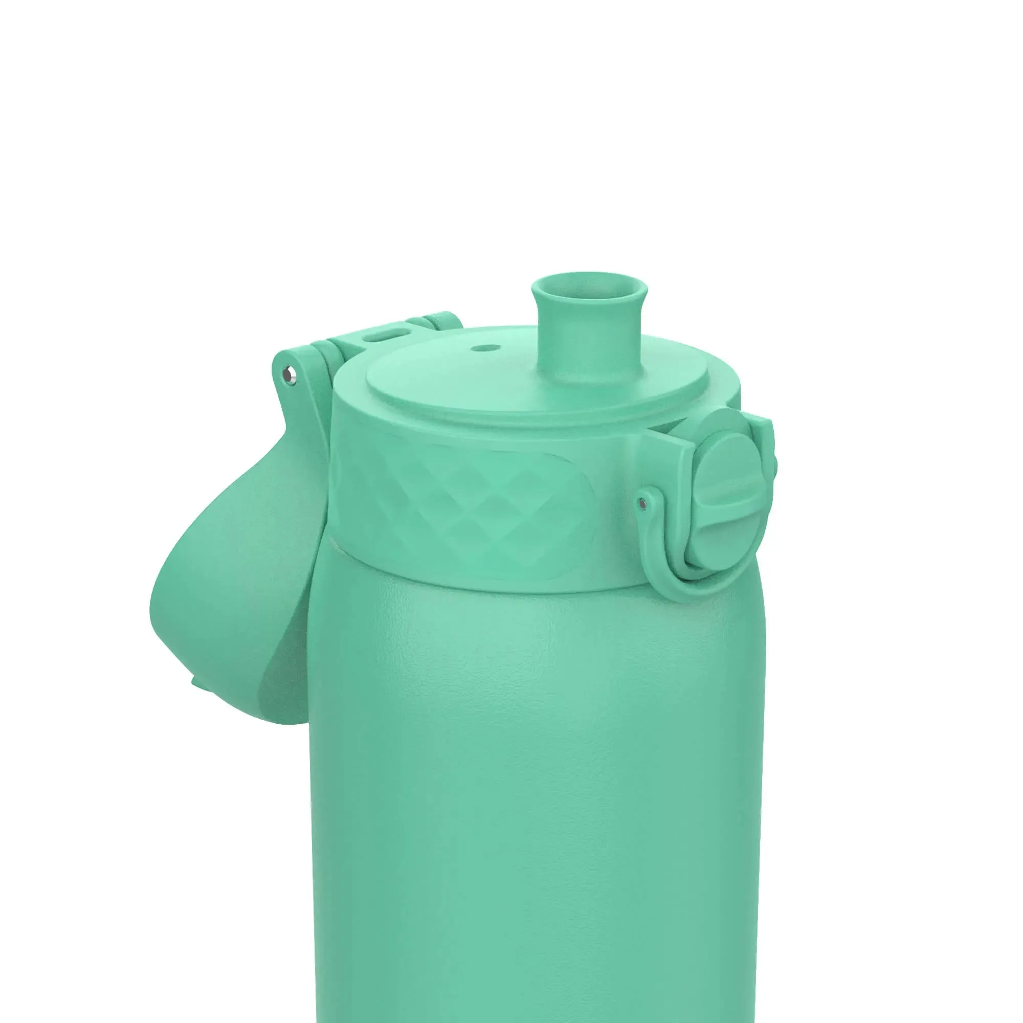 Leak Proof Kids Water Bottle, Stainless Steel, Teal, 400ml (13oz)