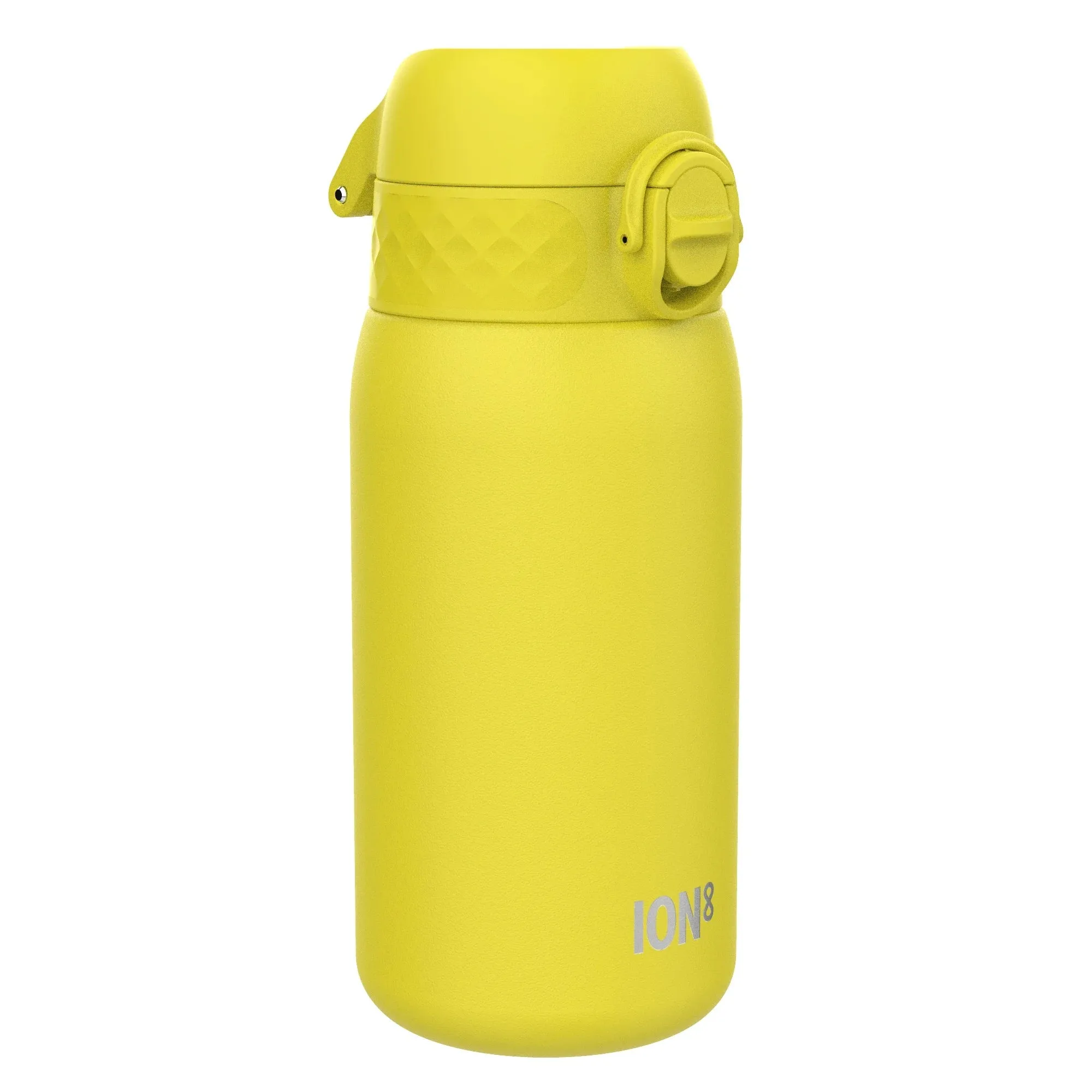 Leak Proof Kids Water Bottle, Stainless Steel, Yellow, 400ml (13oz)