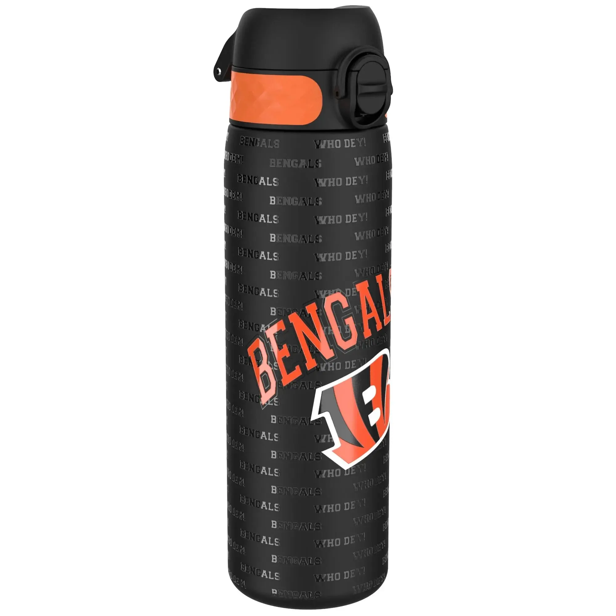 Leak Proof NFL Water Bottle, Stainless Steel, Cincinnati Bengals, 600ml (20oz)