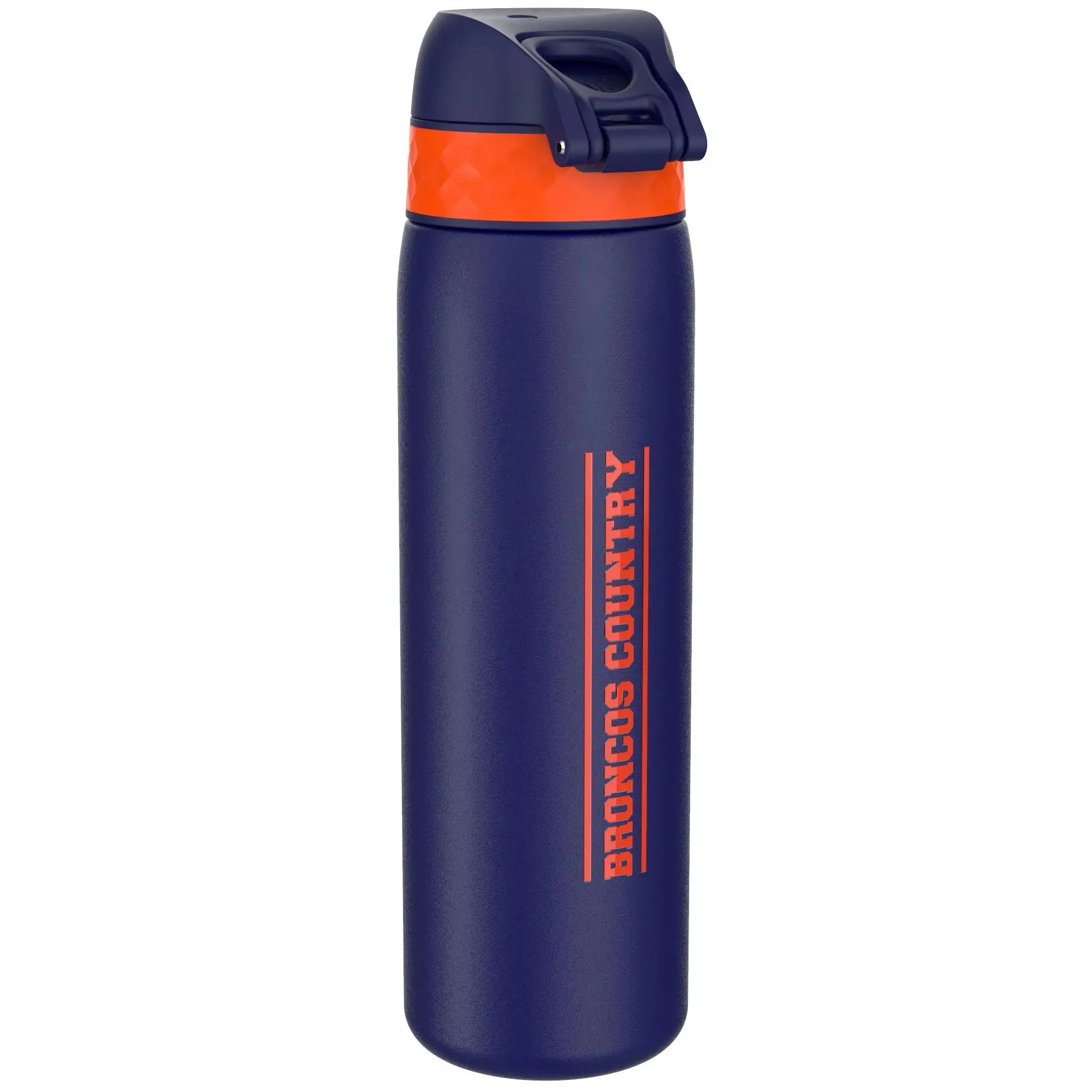 Leak Proof NFL Water Bottle, Stainless Steel, Denver Broncos, 600ml (20oz)