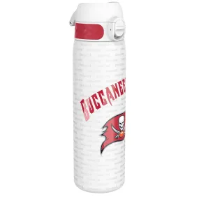 Leak Proof NFL Water Bottle, Stainless Steel, Tampa Bay Buccaneers, 600ml (20oz)