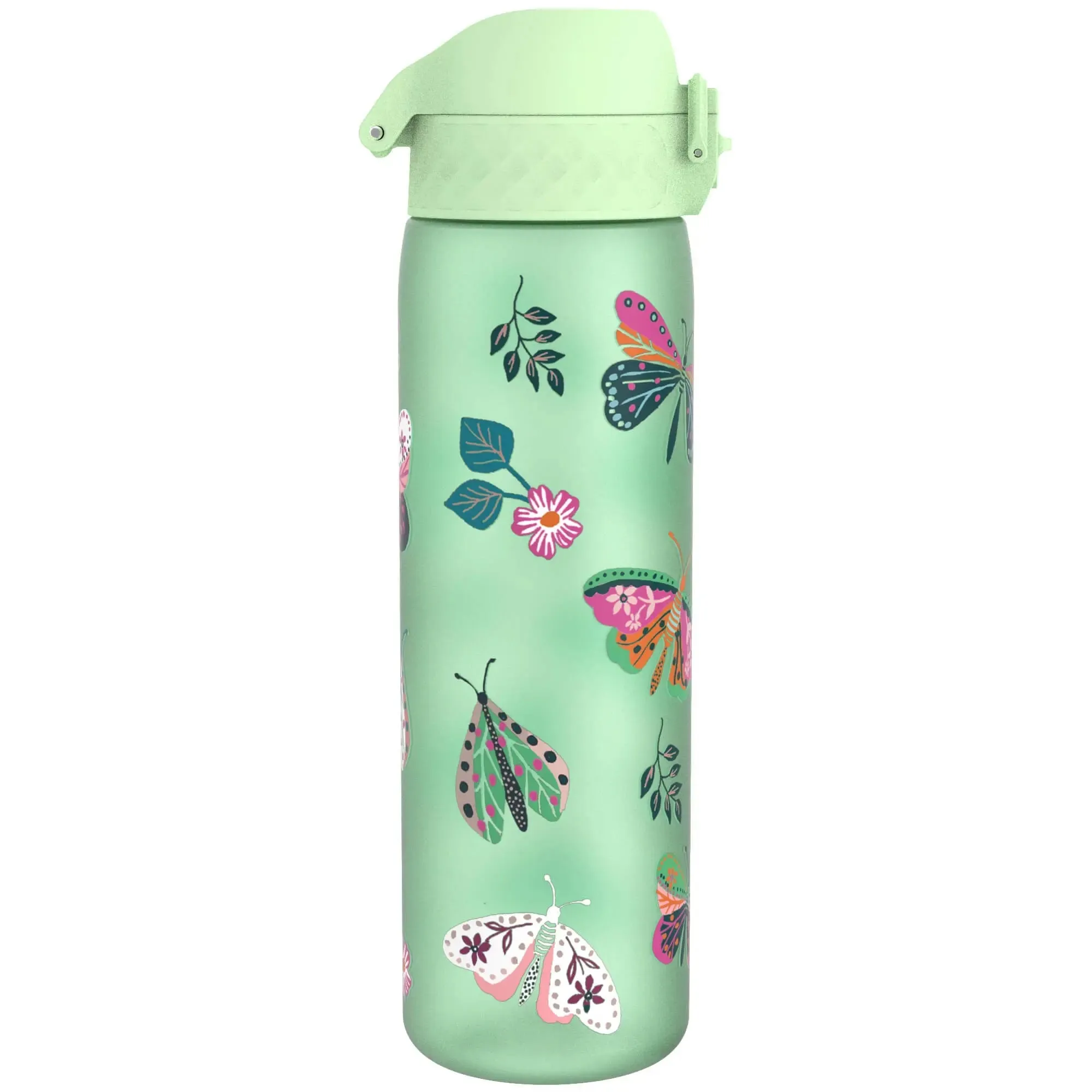 Leak Proof Slim Water Bottle, Recyclon, Wild Butterfly, 500ml (18oz)