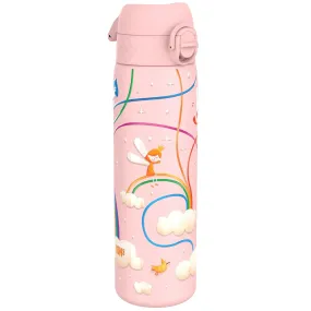 Leak Proof Slim Water Bottle, Stainless Steel, Fairies, 600ml (20oz)