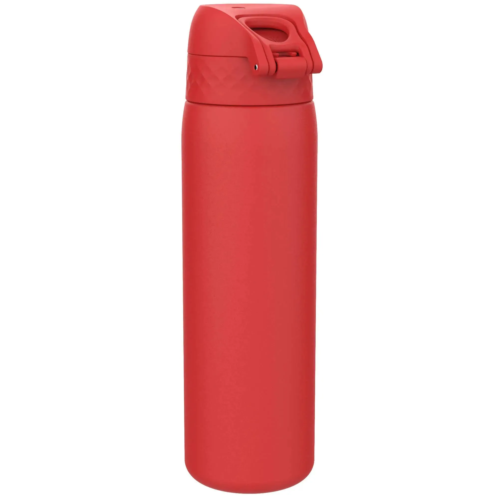 Leak Proof Slim Water Bottle, Stainless Steel, Red, 600ml (20oz)