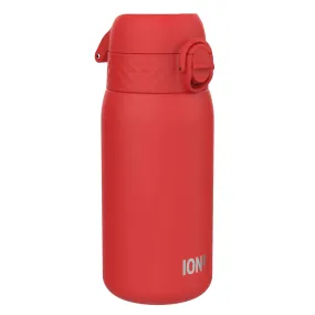 Leak Proof Water Bottle, Stainless Steel, Red, 400ml (13oz)