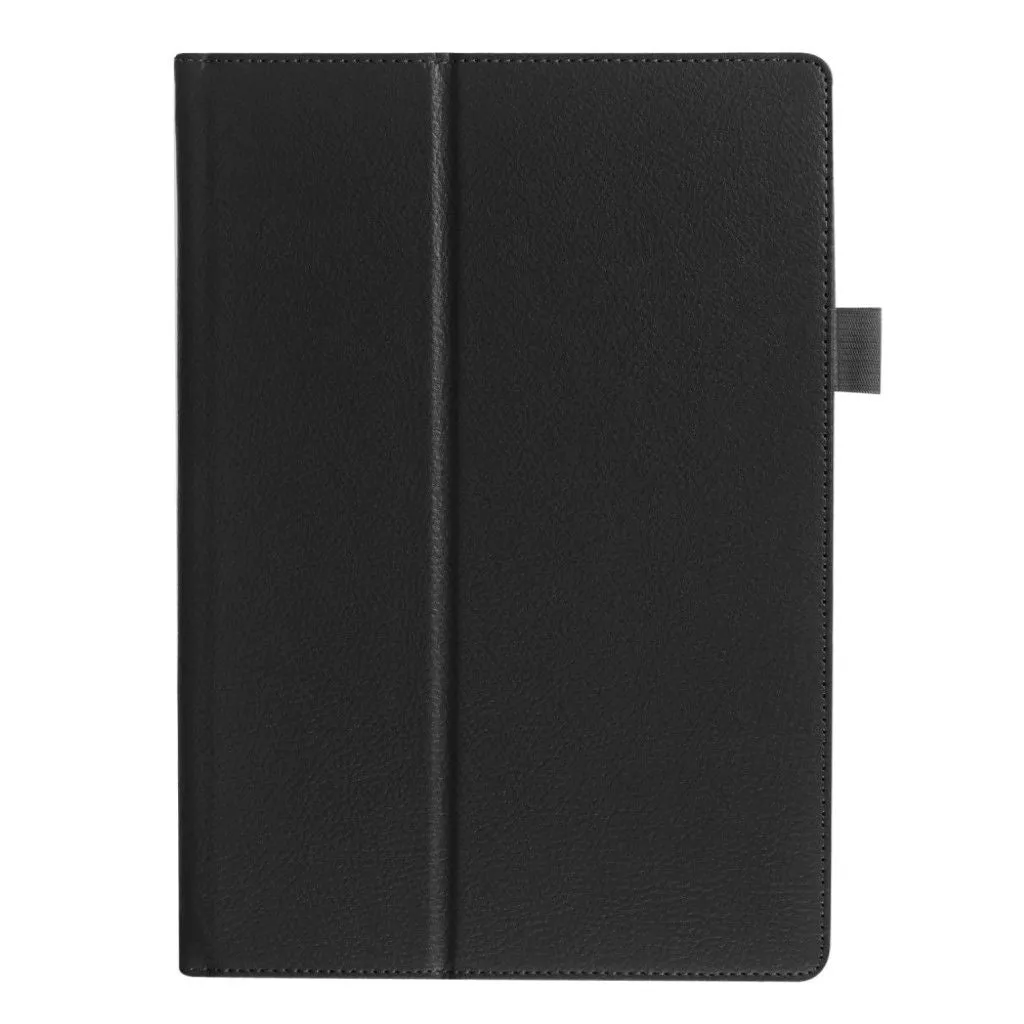 Lenovo Tab 10 TB-X103F litchi skin leather flip case - Black