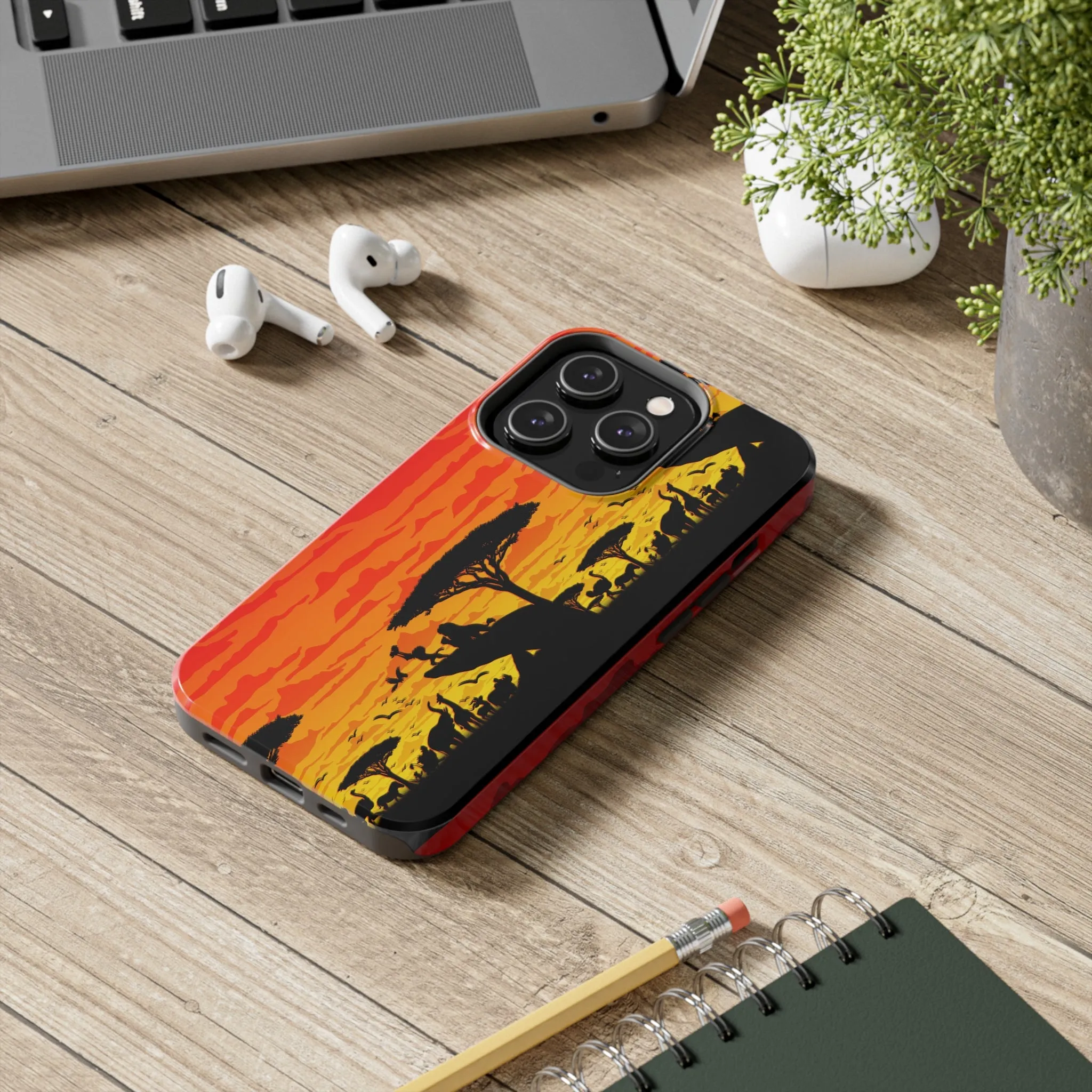 Lion Border Phone Case Gift Inspired Fan Art Movie