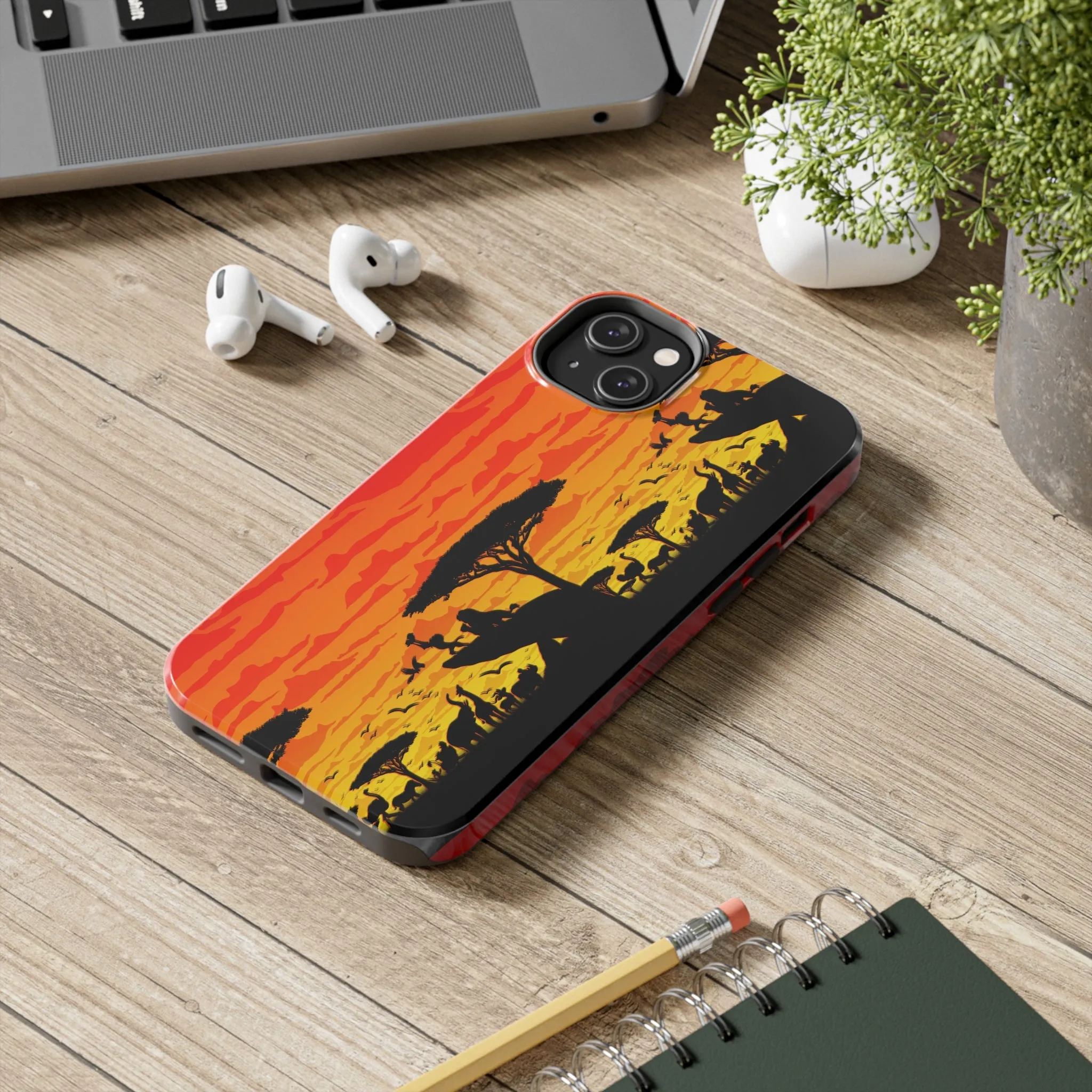 Lion Border Phone Case Gift Inspired Fan Art Movie