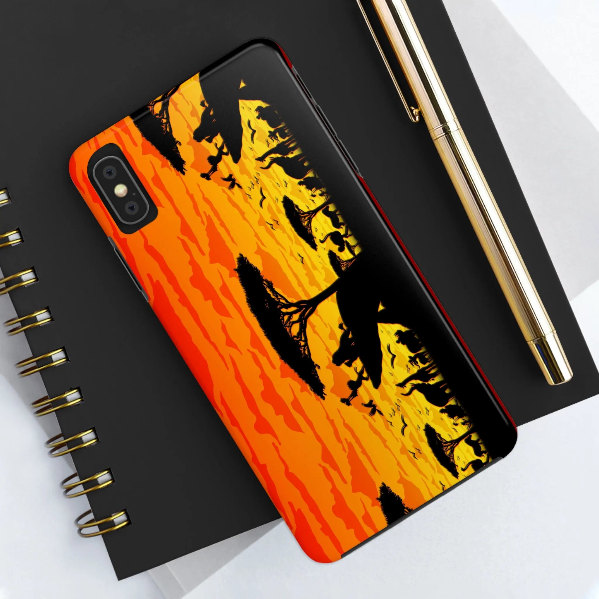 Lion Border Phone Case Gift Inspired Fan Art Movie