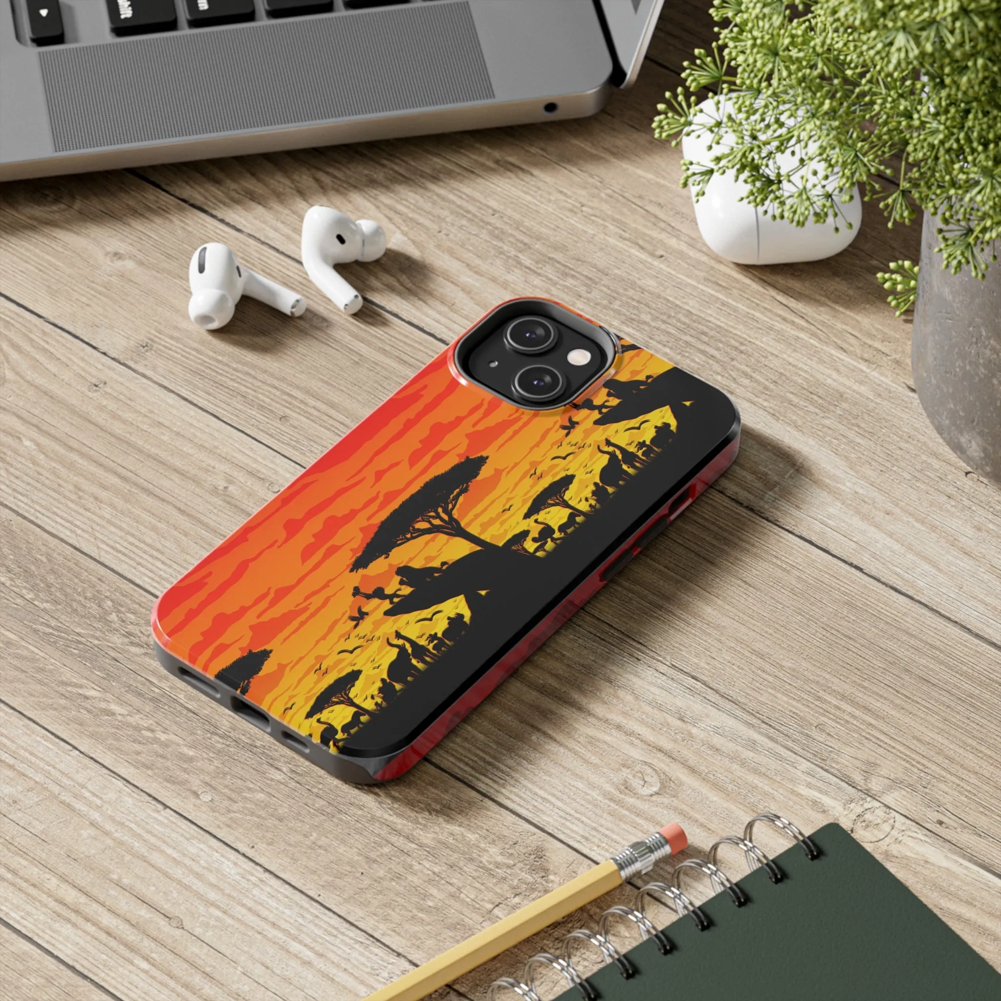 Lion Border Phone Case Gift Inspired Fan Art Movie