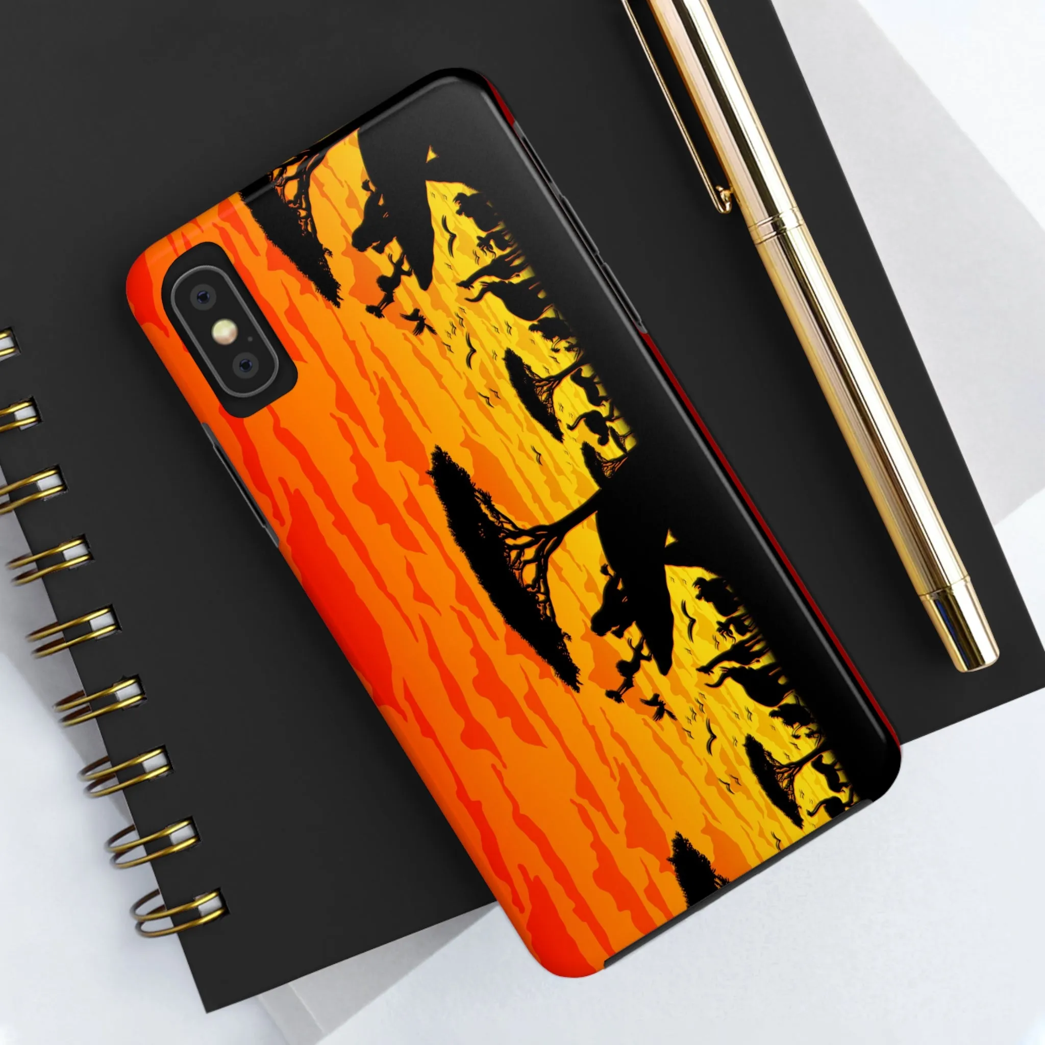 Lion Border Phone Case Gift Inspired Fan Art Movie