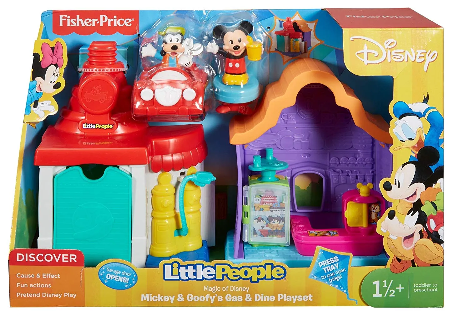 Little People Magic of Disney Mickey & Goofy's Gas & Dine Playset