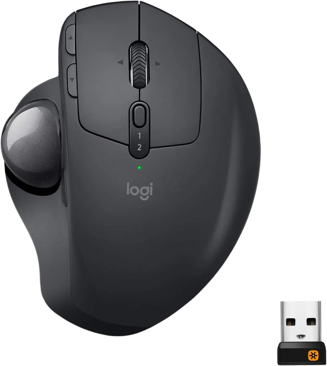 Logitech MX Ergo Trackball Mouse 無線軌跡球滑鼠 - Graphite 石墨灰色 910-005180 原裝行貨